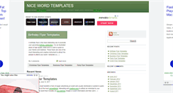 Desktop Screenshot of nicetemplates.org